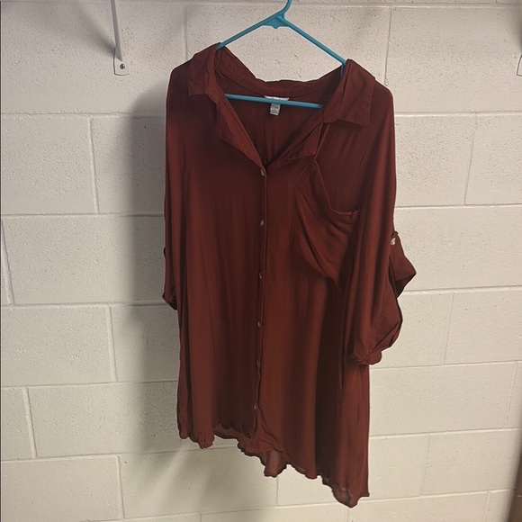 Cato Tops - Cato lightweight  Button Down Shirt